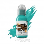 Краска для художественной татуировки World Famous Tattoo Ink, Bahama Blue, 30 мл