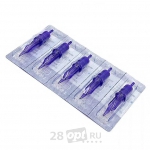 Картриджи для художественной татуировки Mast Pro 1205RM-2, Round Magnum 5, 0,35 мм, коробка 20 шт.