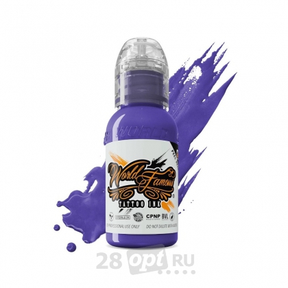 Краска для художественной татуировки World Famous Tattoo Ink by Ryan Smith, Sapphire, 30 мл