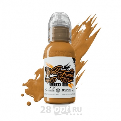 Краска для художественной татуировки World Famous Tattoo Ink, Pancho Gold, 30 мл