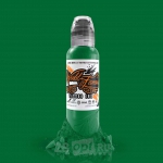 Краска для художественной татуировки World Famous Tattoo Ink, Oleg Deep Green, 30 мл