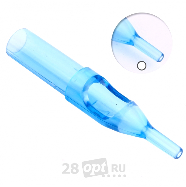 Тату-наконечник Round Professional Tip 14, Blue Sea, блистер 5 шт.