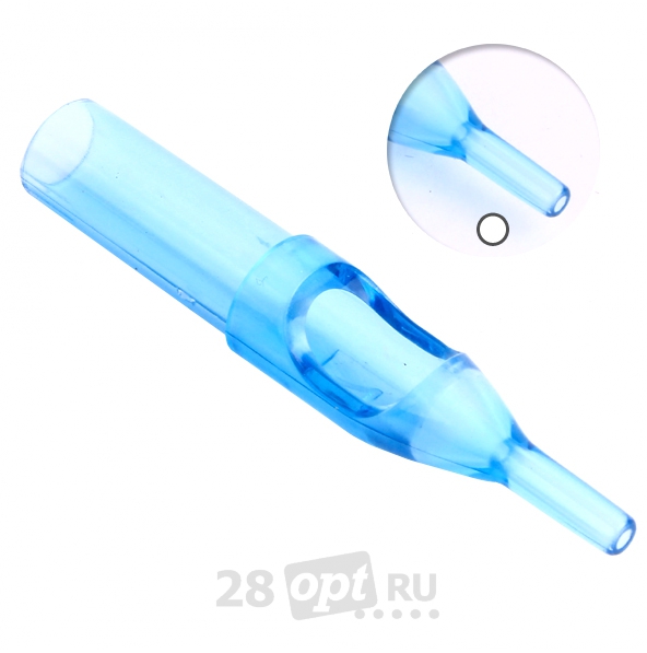 Тату-наконечник Round Professional Tip 9, Blue Sea, блистер 5 шт.