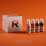 Сет красок для художественной татуировки World Famous Tattoo Ink by SASHA O'KHARIN, RGBY Skin Tone Set, 30 мл
