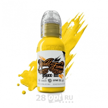 Краска для художественной татуировки World Famous Tattoo Ink, Son Of Sam Blonde, 30 мл