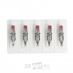 Картриджи для художественной татуировки EZ Revolution RC0815M1C-1 Round Magnum 15, 0,25 мм, блистер 5 шт.