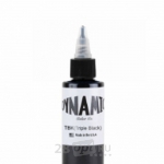 Краска для художественной татуировки Dynamic Triple, Black, 30 мл