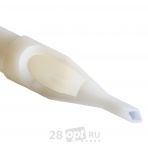 Уценённый товар, Тату-наконечник Diamond Tip PDDT 14 белый, блистер 5 шт.