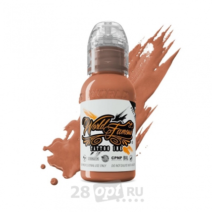 Краска для художественной татуировки World Famous Tattoo Ink, Van Gogh Tan, 30 мл